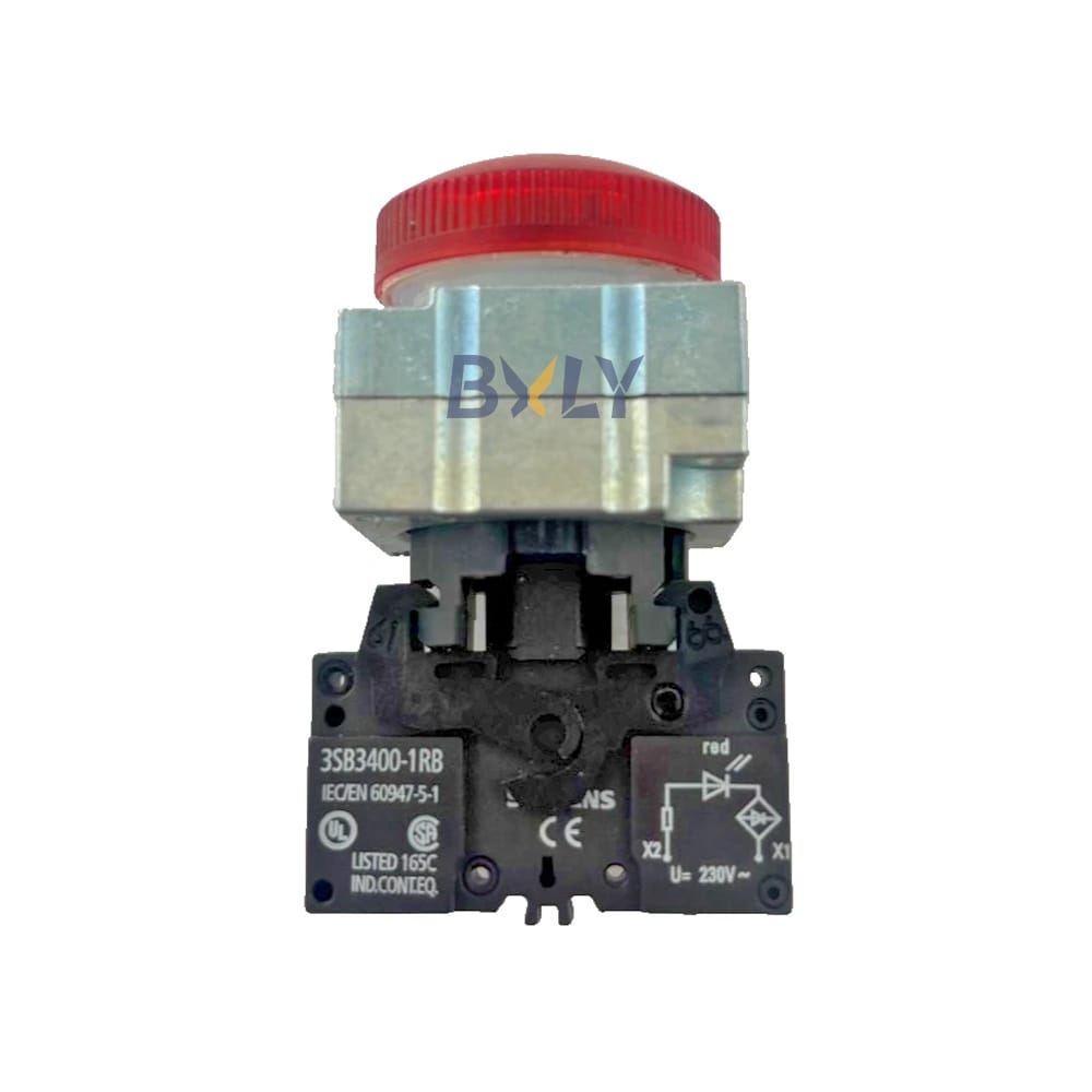 Siemens 3SB3400-1RB Lampholder with Integrated LED