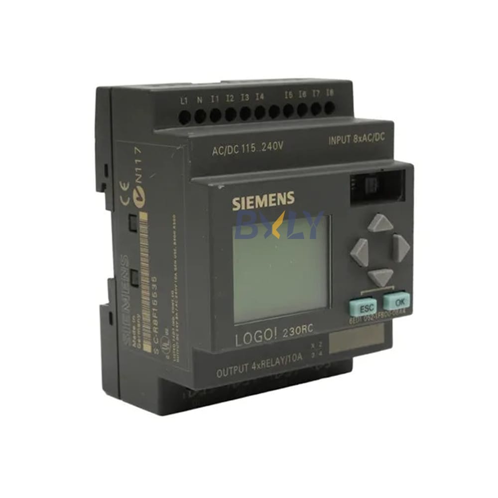 Siemens 6ED1052-1FB00-0BA4 LOGO! 230RC Logic Module DISPL.