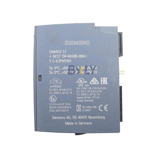 Siemens 6ES7134-6HD00-0BA1 Simatic ET 200SP Analog Input Module