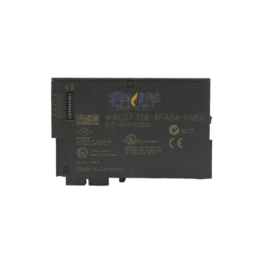 Siemens 6ES7138-4FA04-0AB0 Simatic DP Electronics Module for ET200S