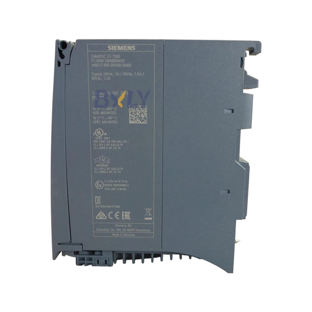 Siemens 6ES7505-0RA00-0AB0 Simatic S7-1500 System Power Supply Module
