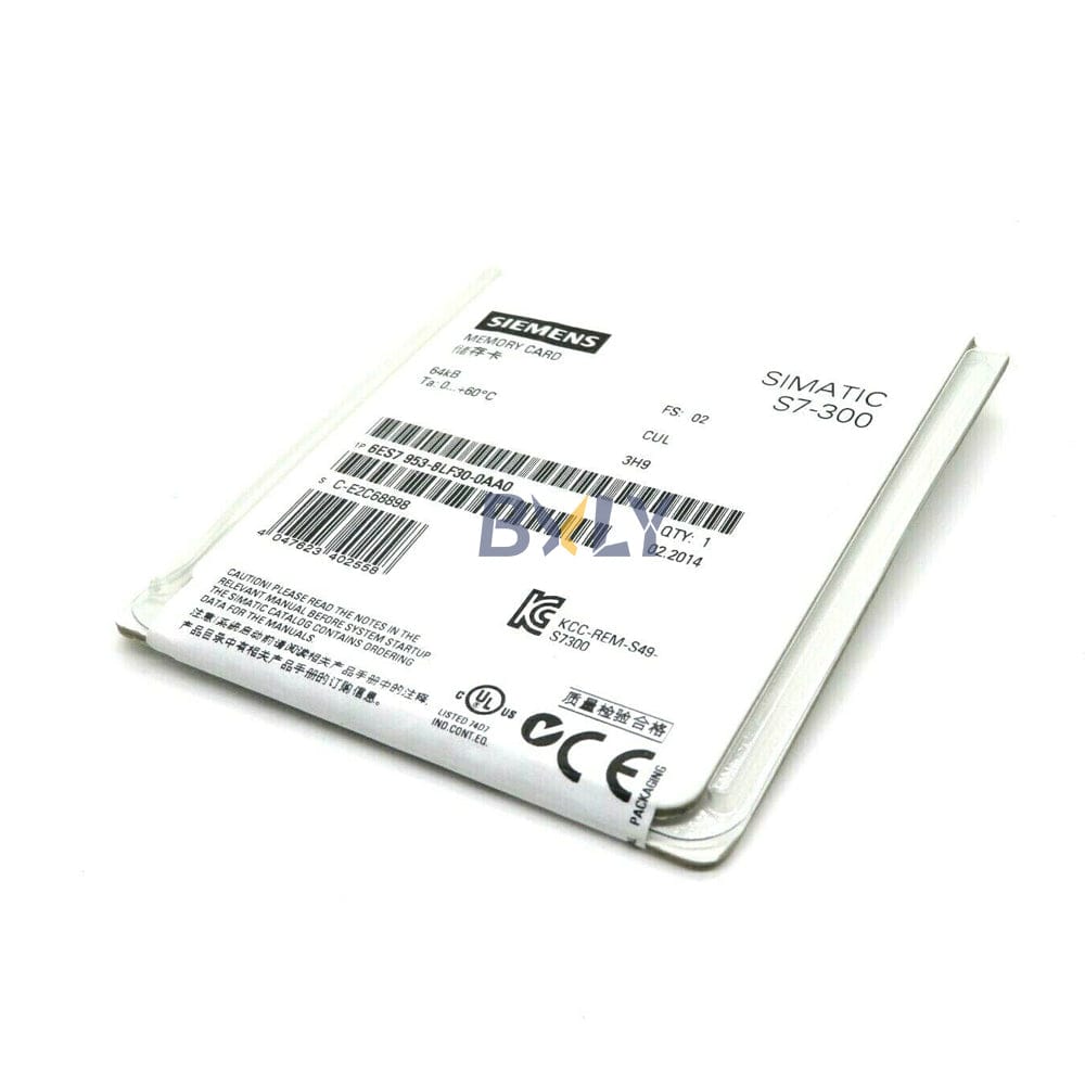 Siemens 6ES7953-8LF30-0AA0 Simatic Micro 64KB Memory Card