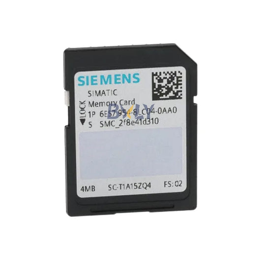 Siemens 6ES7954-8LC04-0AA0 Simatic S7-1200 CPU Micro 4MB Memory Card