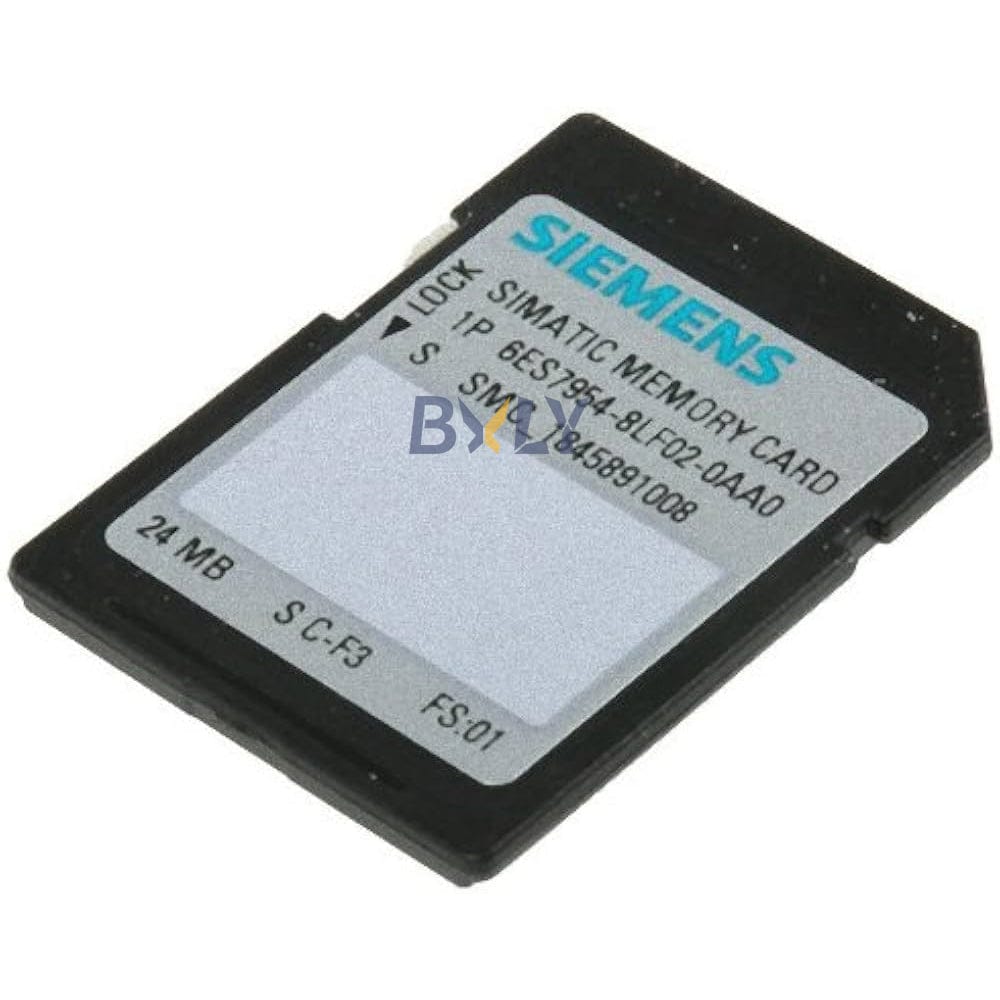 Siemens 6ES7954-8LF02-0AA0 Simatic S7 Micro 24MB Memory Card