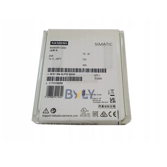 Siemens 6ES7954-8LP03-0AA0 Simatic S7 2GB Memory Cards for S7-1x00 CPU
