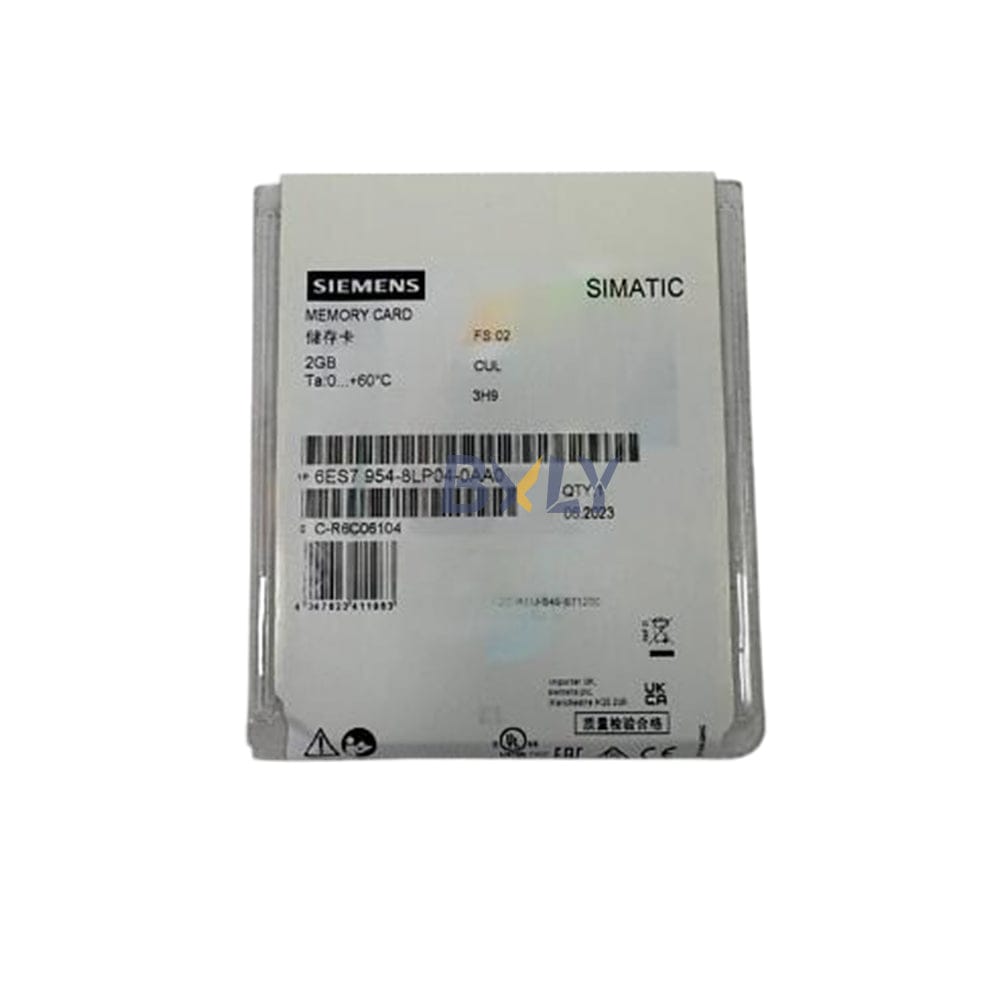 Siemens 6ES7954-8LP04-0AA0 Simatic S7 2GB Memory Cards for S7-1x00 CPU