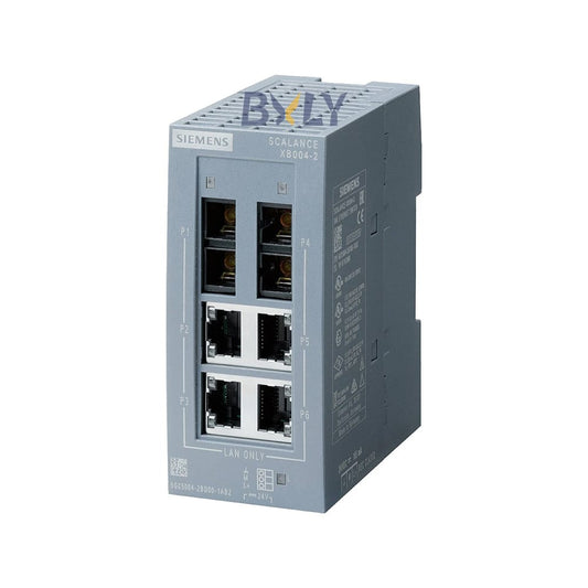 Siemens 6GK5004-2BD00-1AB2 Scalance XB004-2 Unmanaged Industrial Ethernet Switch Module for 10/100 Mbit/s
