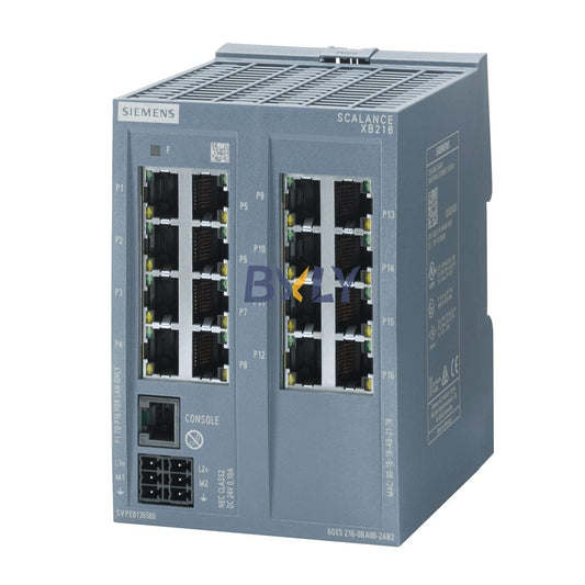 6GK5216-0BA00-2AB2 Siemens Scalance XB216 Managed Layer 2 IE Switch Module