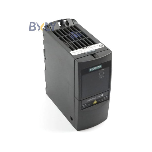 Siemens 6SE6420-2UD15-5AA1 Micromaster M420 Unfiltered AC Drive VFD w/o AOP/BOP