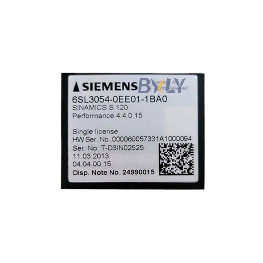 Siemens 6SL3054-0EE01-1BA0 SINAMICS S120 CompactFlash Card