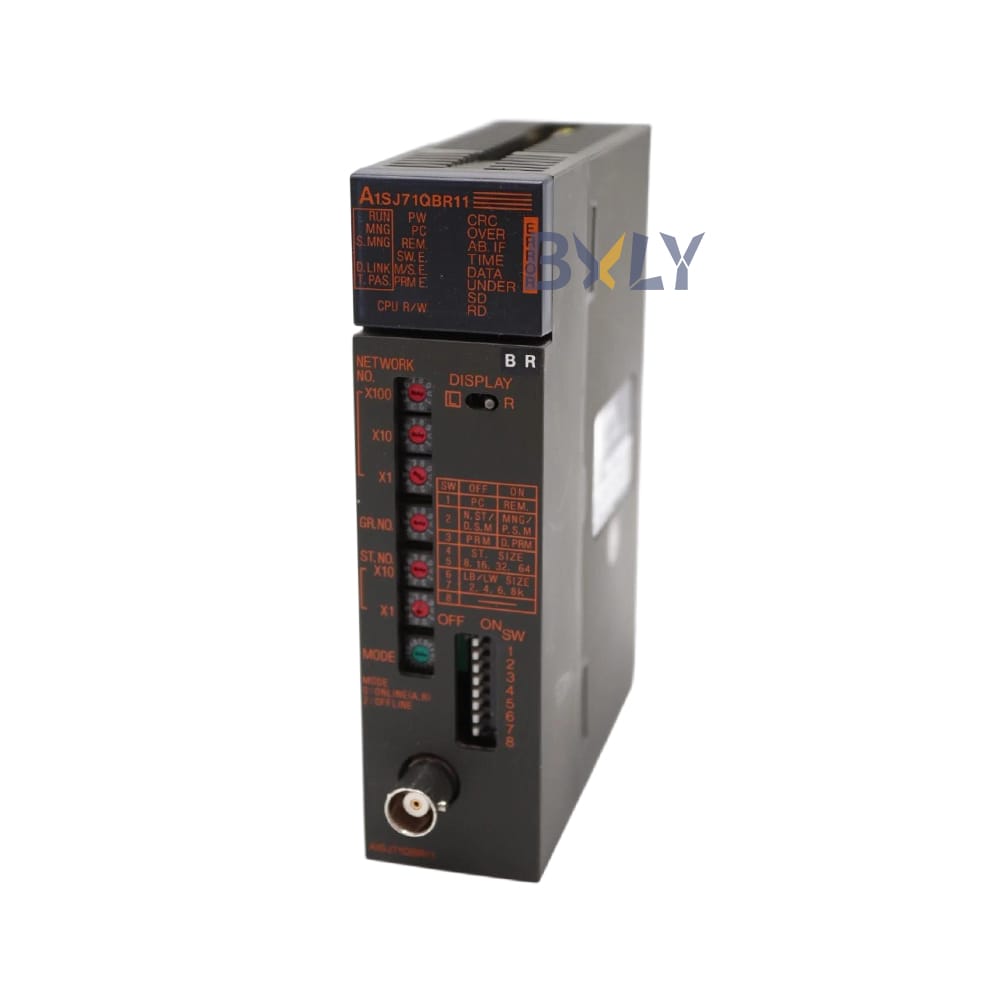 Mitsubishi A1SJ71QBR11 Melsec A Series Coaxial Bus Transmission Communication Module