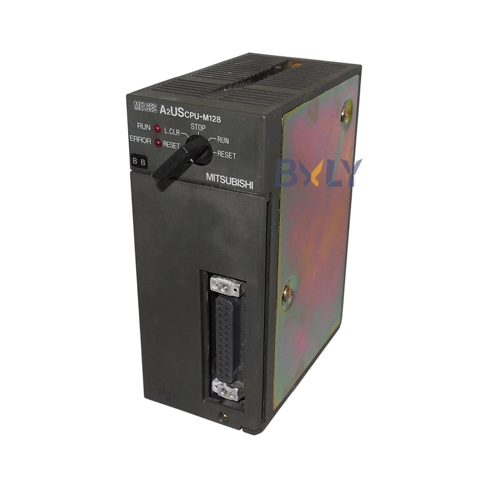 Mitsubishi A2USCPU-M128 Melsec A Series Central Processor Unit Module PLC Programmable Logic Controller