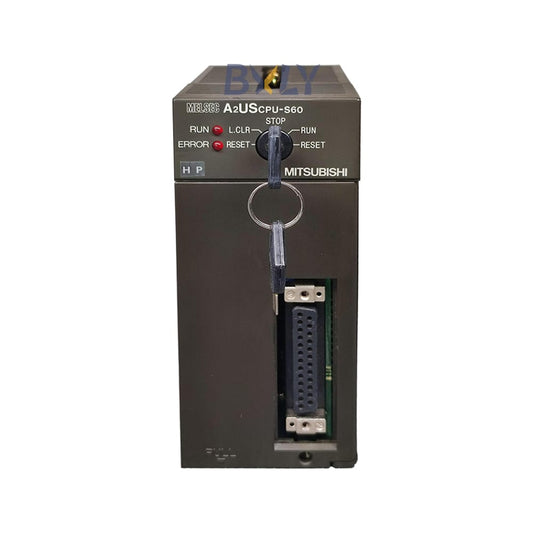 Mitsubishi A2USCPU-S60 Melsec A Series CPU Unit Module Max 60K-Step PLC Programmable Logic Controller