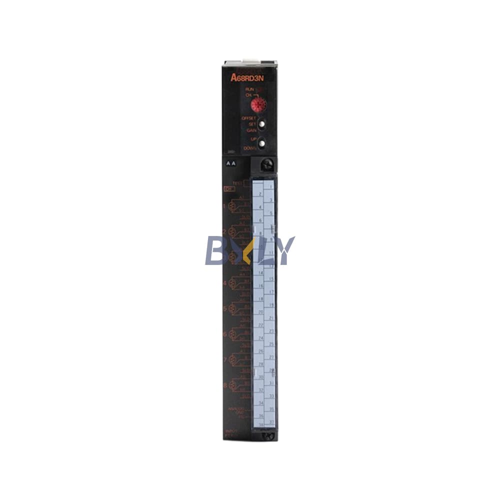 Mitsubishi A68RD3N Melsec A Series Analog RTD Temperature Input Local Unit Module PLC Programmable Logic Controller