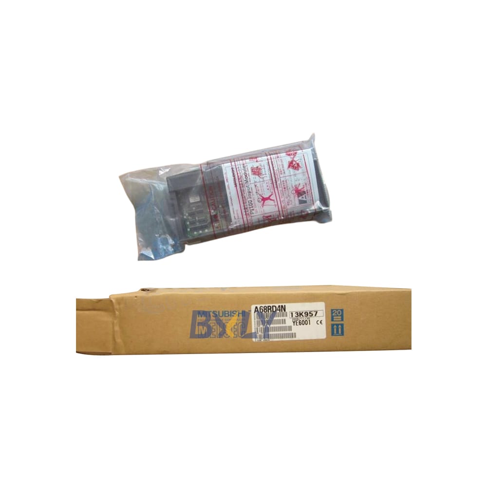 Mitsubishi A68RD4N Melsec A Series Analog RTD Temperature Input Local Unit Module PLC Programmable Logic Controller