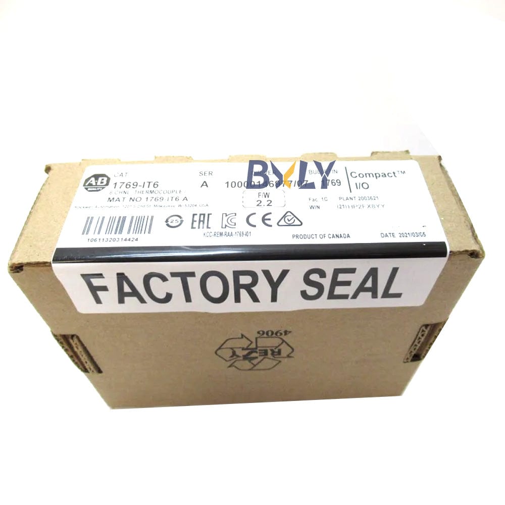 Allen Bradley 1769-IT6 CompactLogix 6 Pt Thermocouple Module PLC