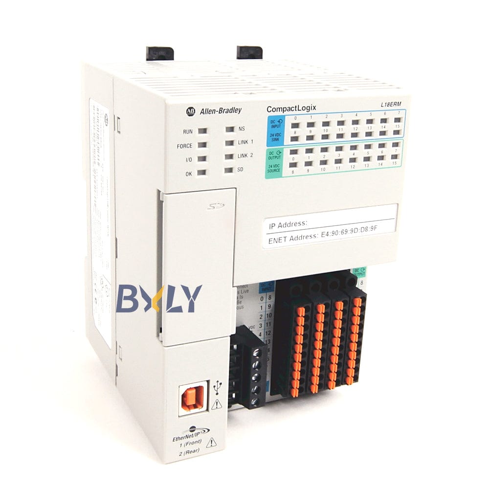 Allen Bradley 1769-L18ERM-BB1BK CompactLogix L18 512KB Controller-Motion Module PLC, CC