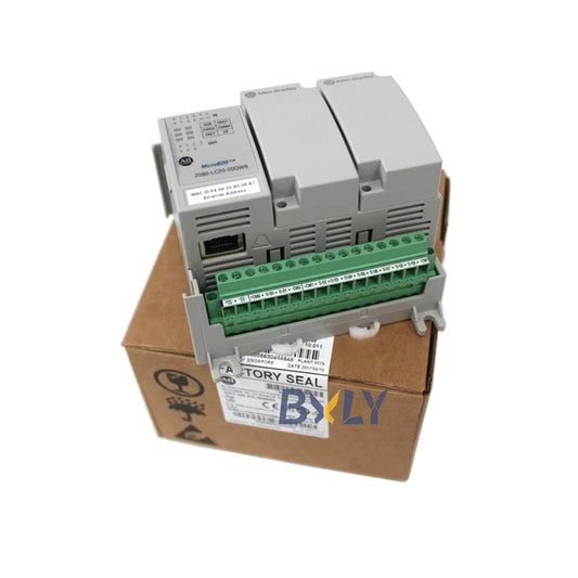 Allen Bradley 2080-LC20-20QWBR Micro820 20 I/O ENet/IP Controller (RTB) Module PLC