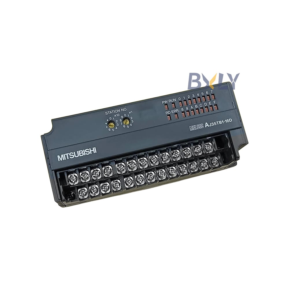 Mitsubishi AJ35TB1-16D Melsec A Series Remote I/O Unit Module PLC Programmable Logic Controller