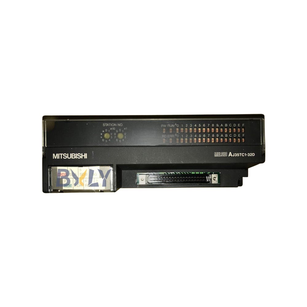 Mitsubishi AJ35TC1-32D Melsec A Series Digital I/O Remote Unit Module PLC Programmable Logic Controller