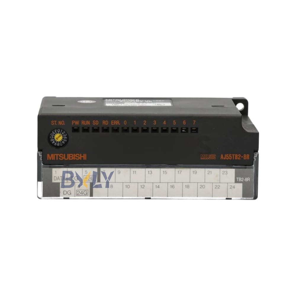 Mitsubishi AJ55TB2-8R Melsec A Series Output Remote Unit Module PLC Programmable Logic Controller