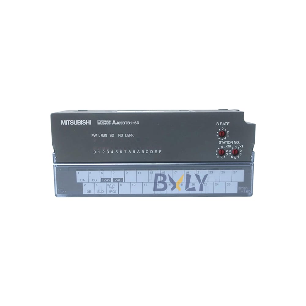 Mitsubishi AJ65BTB1-16D Melsec A Series Digital Input Remote Unit Module PLC Programmable Logic Controller