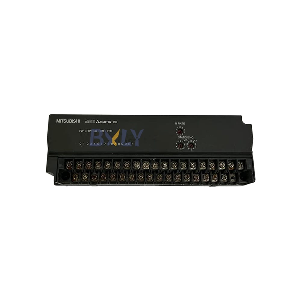 Mitsubishi AJ65SBTB2-16D Melsec A Series Digital Input Remote Unit Module PLC Programmable Logic Controller