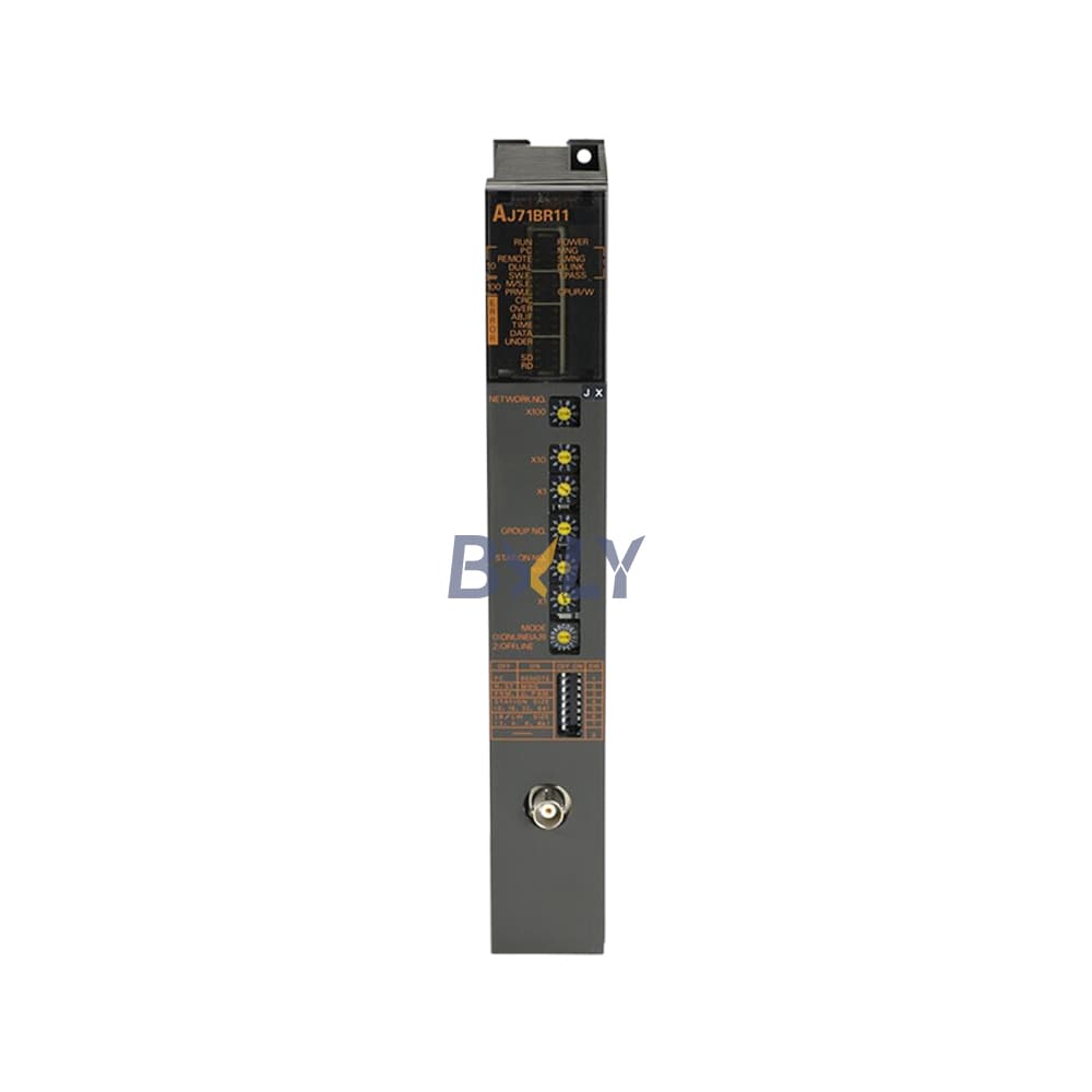 Mitsubishi AJ71BR11 Coaxial Cable Network Communication Module PLC Programmable Logic Controller
