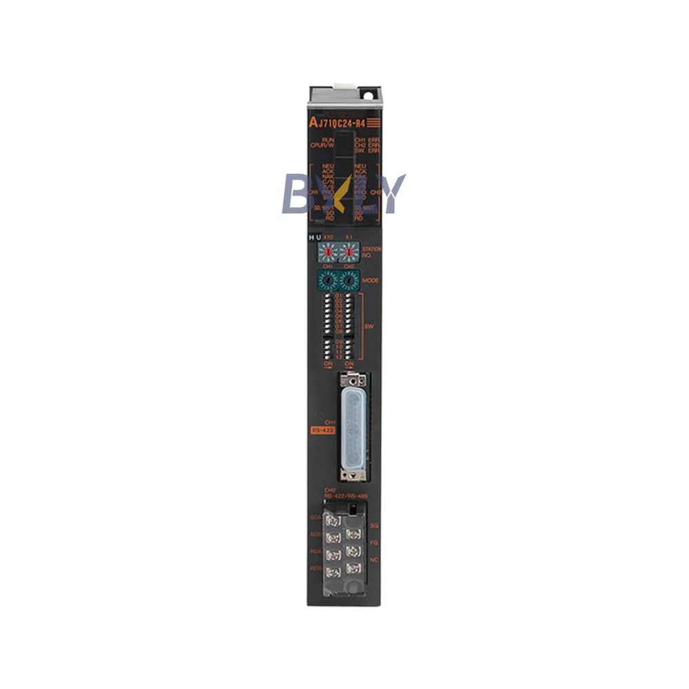 Mitsubishi AJ71QC24-R4 Melsec A QnAS Series Computer Link Module PLC Programmable Logic Controller