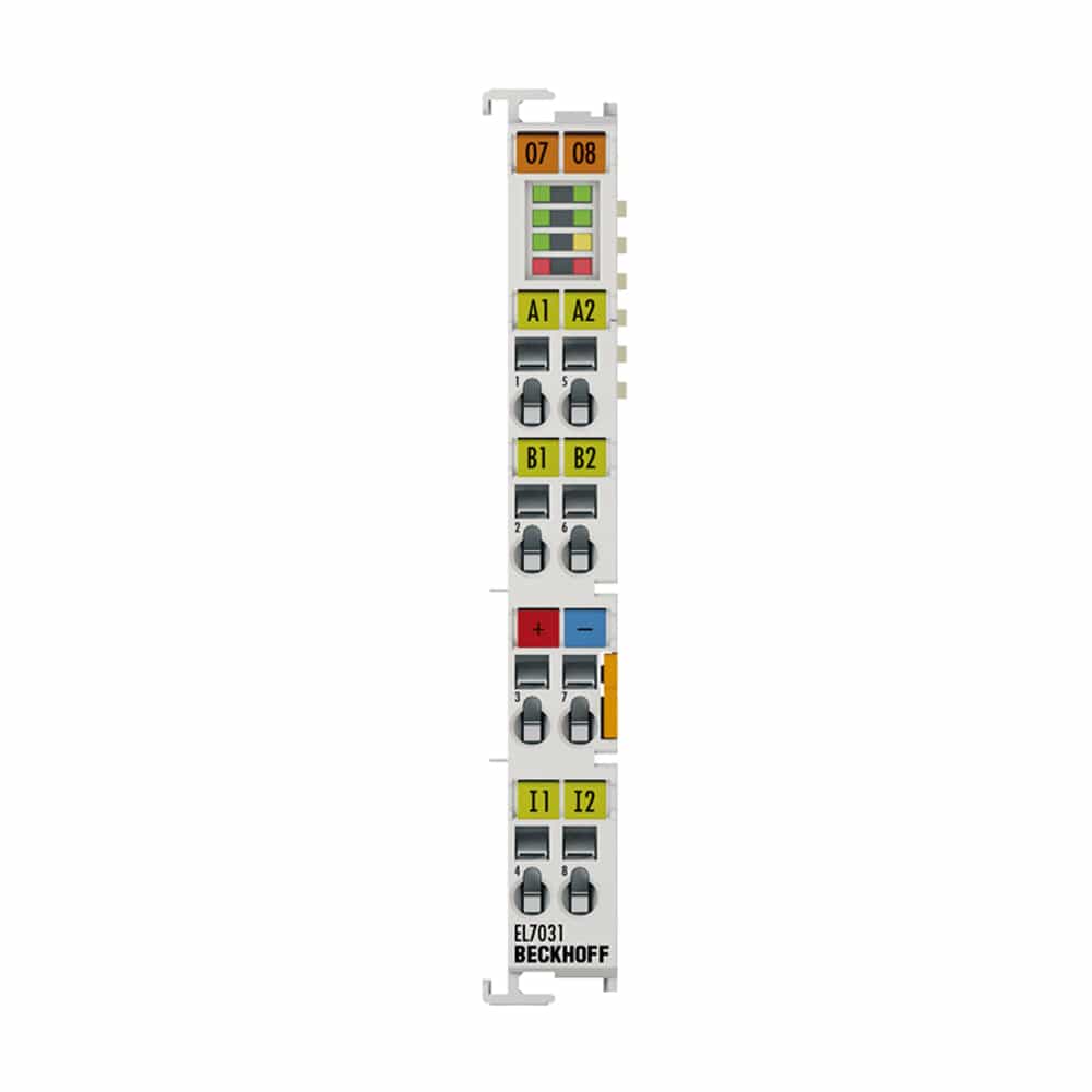 Beckhoff EL7031 24V DC 1.5A Stepper Motor Terminal Module PLC Programmable Logic Controller