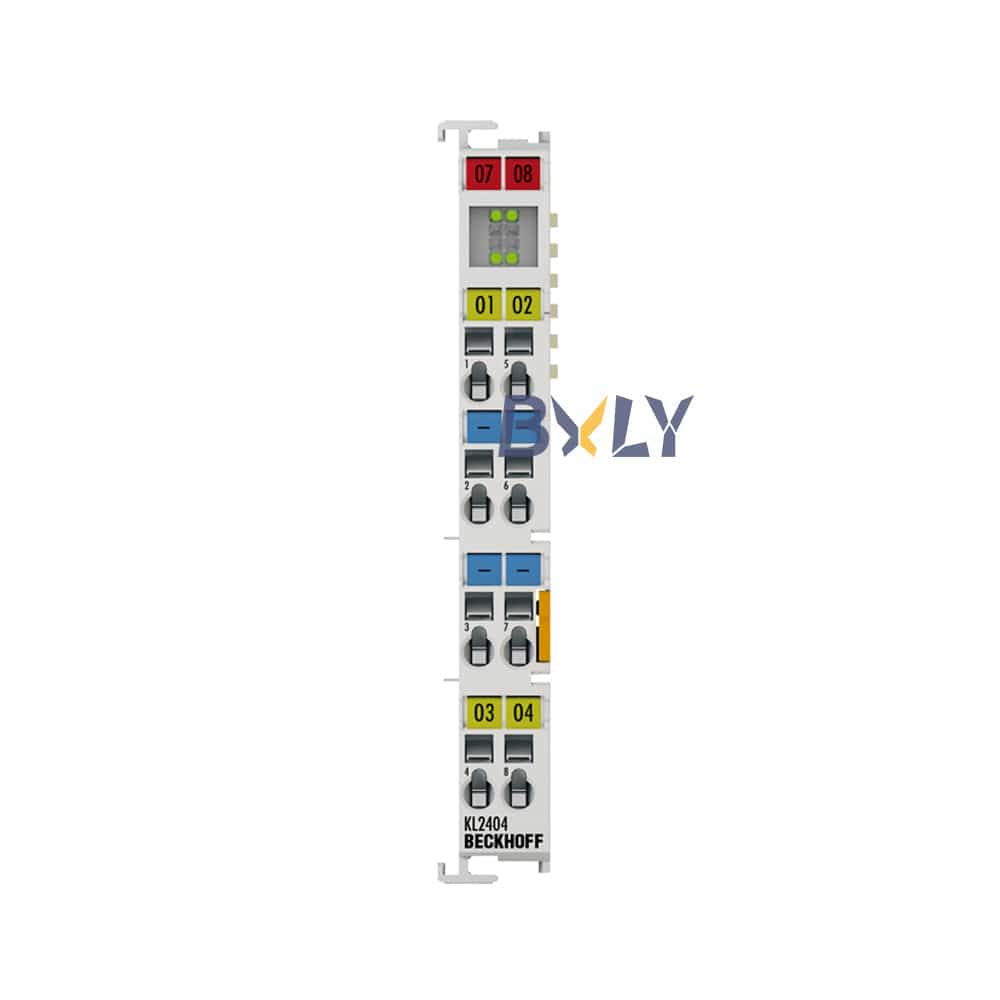 Beckhoff KL2404 Bus Terminal, 4-channel Digital Output Module PLC Programmable Logic Controller