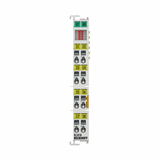 Beckhoff KL3458 8 Channel Analog Input BUS Terminal Module PLC Programmable Logic Controller