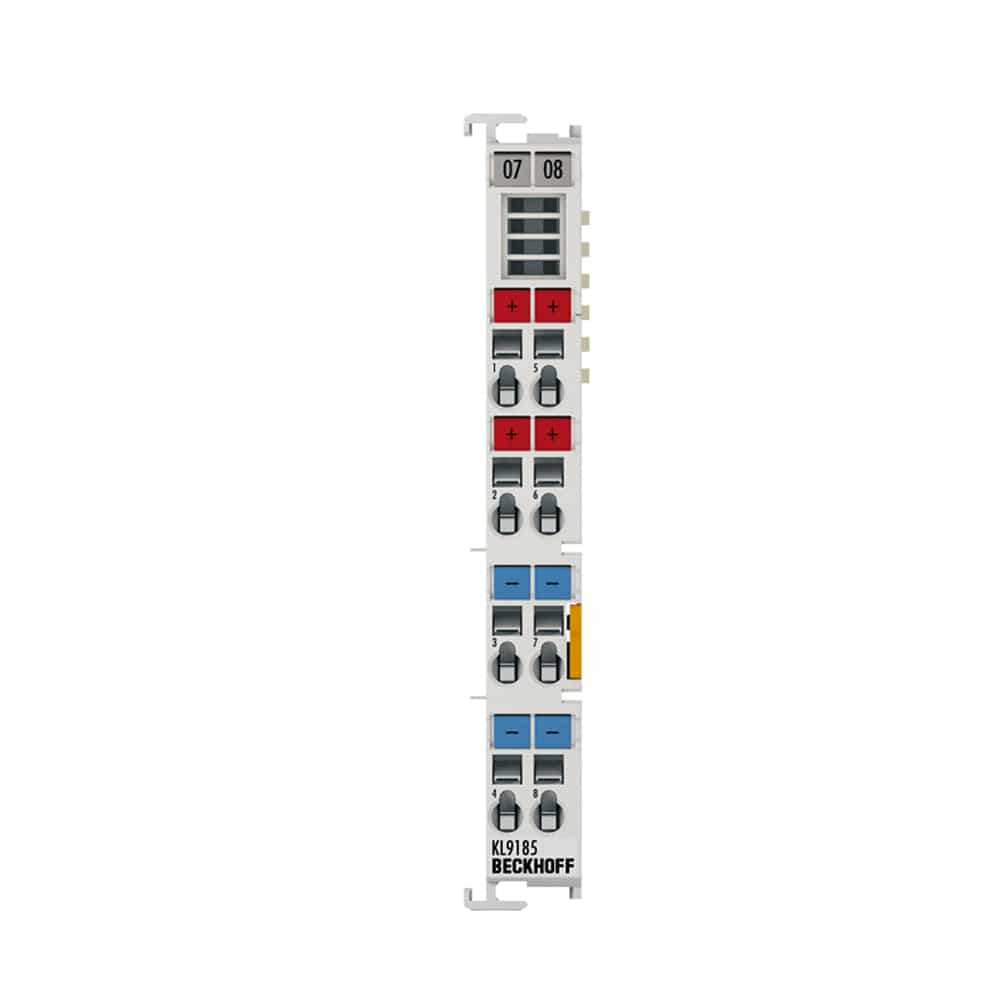 Beckhoff KL9185 24VDC 4 Channel Potential Distribution Terminal Module PLC Programmable Logic Controller