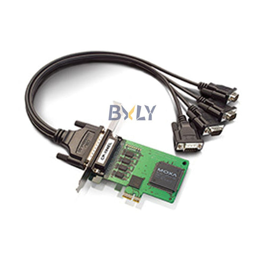 Moxa CP-114UL-I 4-port RS-232/422/485 Low-profile Universal PCI Serial Board with Optical Isolation