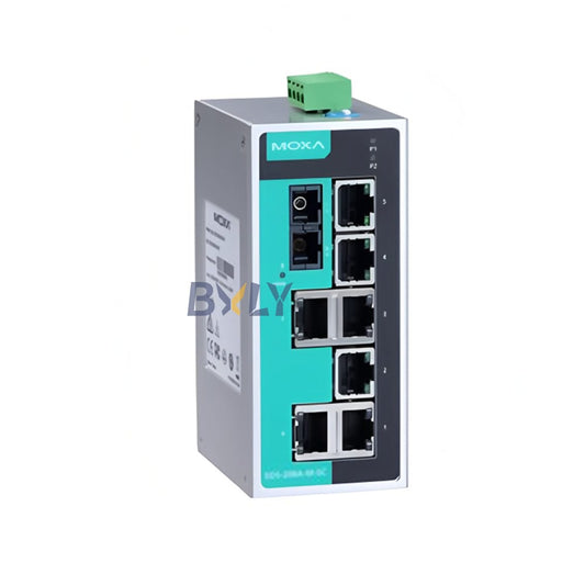 Moxa EDS-208A-M-SC-T Unmanaged Ethernet Switch Module with 7 10/100BaseT(X) Ports