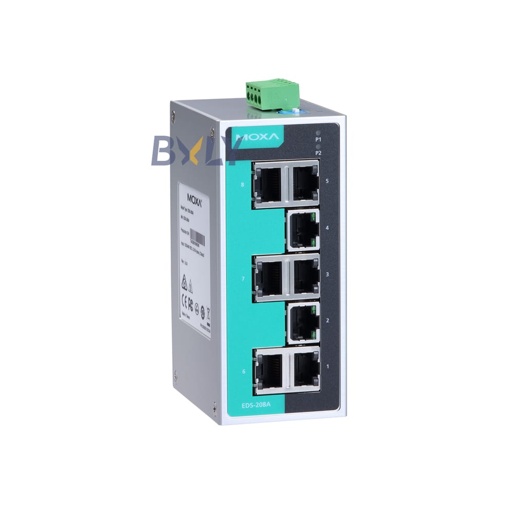 Moxa EDS-208A Unmanaged Ethernet Switch Module with 8 10/100BaseT(X) Ports