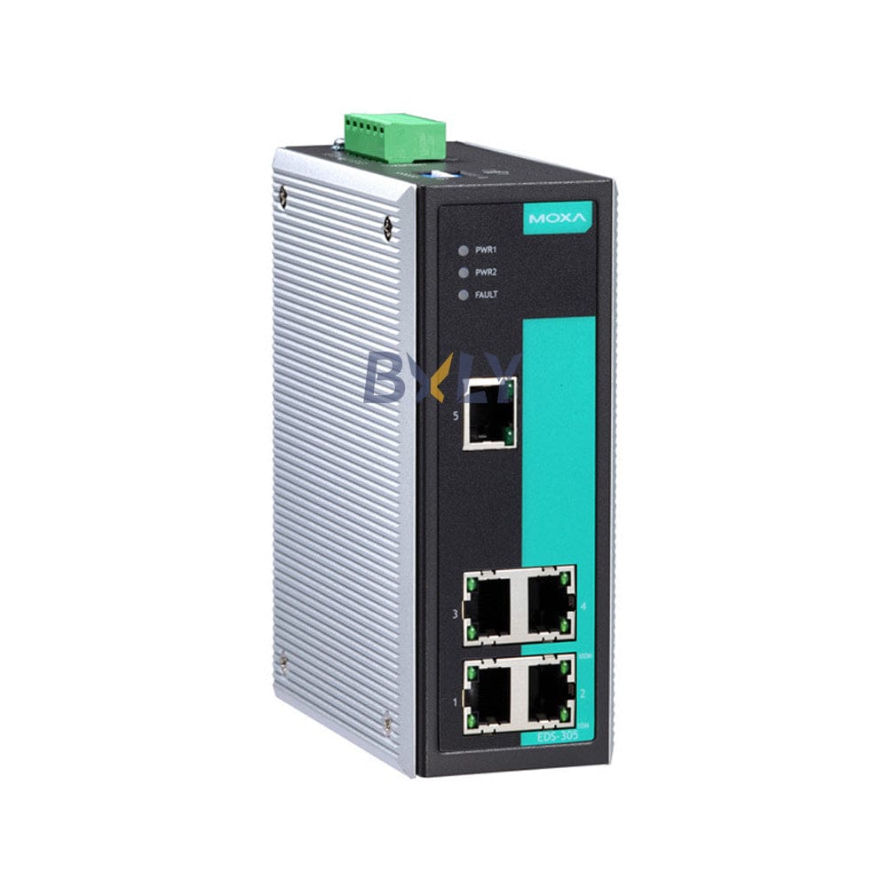Moxa EDS-305-T Unmanaged Ethernet Switch Module with 5 10/100BaseT(X) Ports