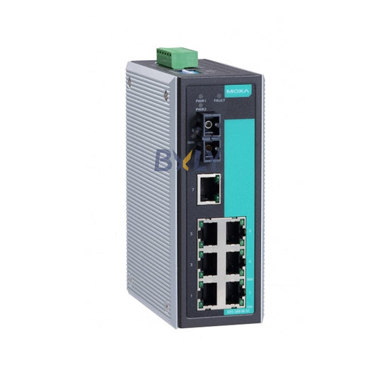 Moxa EDS-308-M-SC Unmanaged Ethernet Switch Module with 7 10/100BaseT(X) Ports