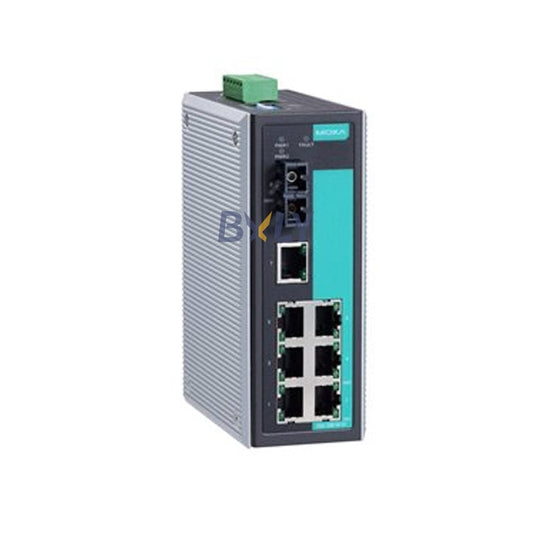 Moxa EDS-308-S-SC-T Unmanaged Ethernet Switch Module with 7 10/100BaseT(X) Ports