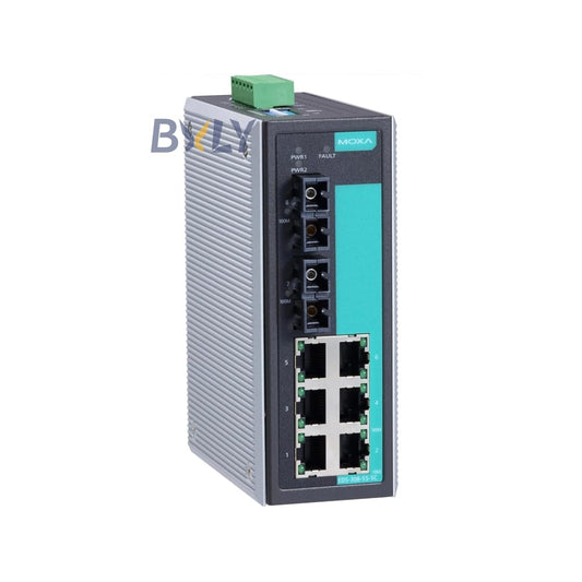 Moxa EDS-308-SS-SC Unmanaged Ethernet Switch Module with 6 10/100BaseT(X) Ports