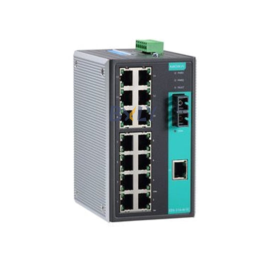 Moxa EDS-316-M-SC Unmanaged Ethernet Switch Module with 15 10/100BaseT(X) Ports