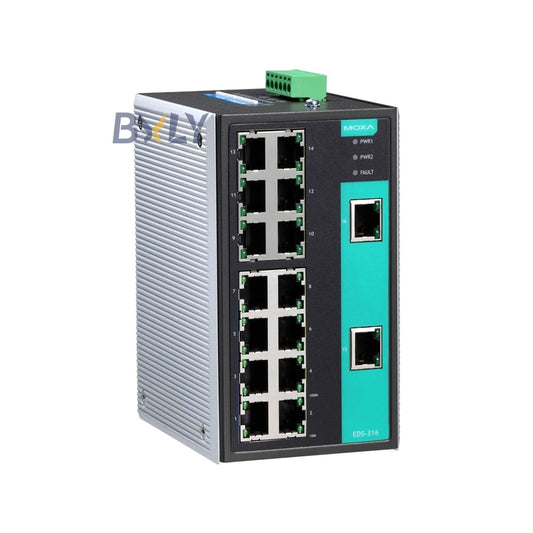 Moxa EDS-316 16-port Unmanaged Ethernet Switch Module