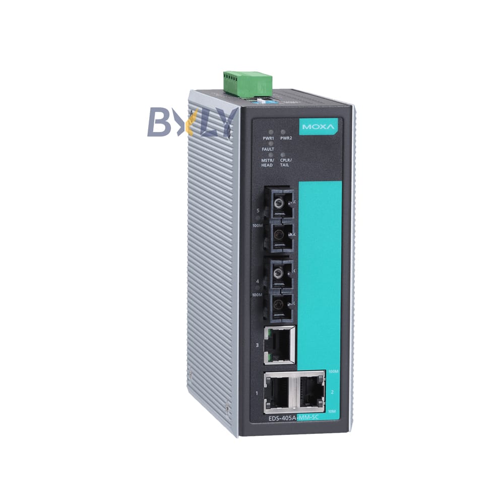 Moxa EDS-405A-MM-SC Entry-level Managed Ethernet Switch Module with 3 10/100BaseT(X) Ports