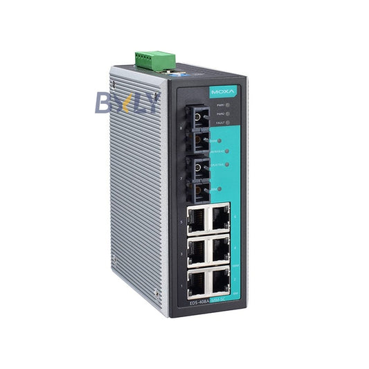 Moxa EDS-408A-MM-SC Entry-level Managed Ethernet Switch Module with 6 10/100BaseT(X) Ports