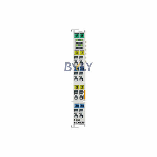 Beckhoff EL3064 EtherCAT Terminal, 4-Channel Analog Input Module