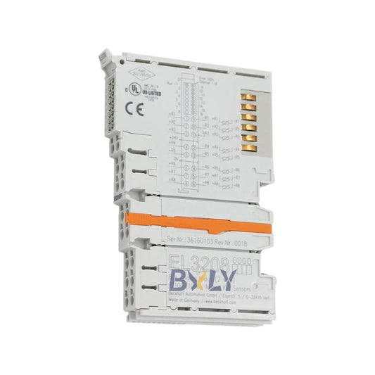 Beckhoff EL3208 EtherCAT Terminal, 8-Channel Analog Input RTD Module