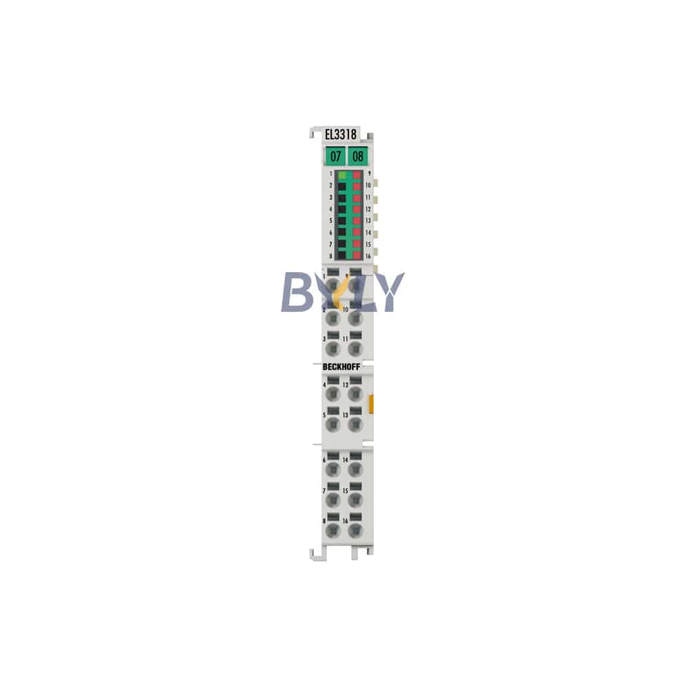 Beckhoff EL3318 EtherCAT Terminal, 8-Channel Analog Input Module