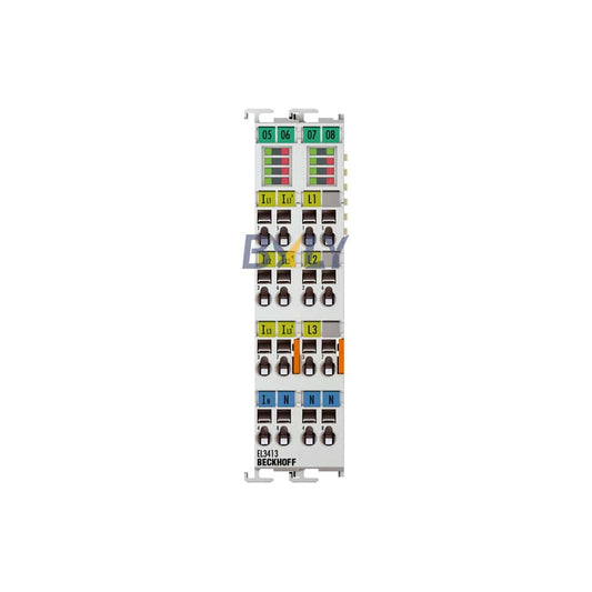 Beckhoff EL3413 EtherCAT Terminal, 3-Channel Analog Input Power Measurement Module