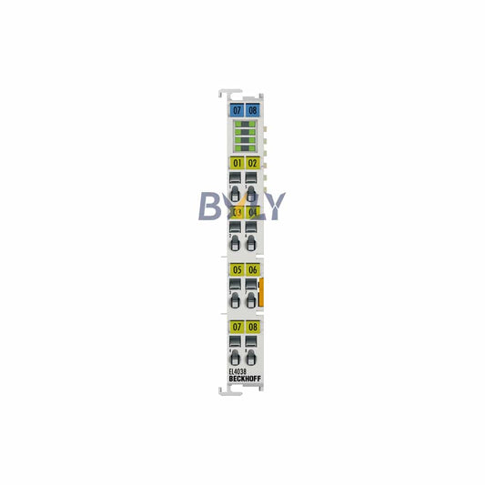 Beckhoff EL4038 EtherCAT Terminal, 8-Channel Analog Output Module
