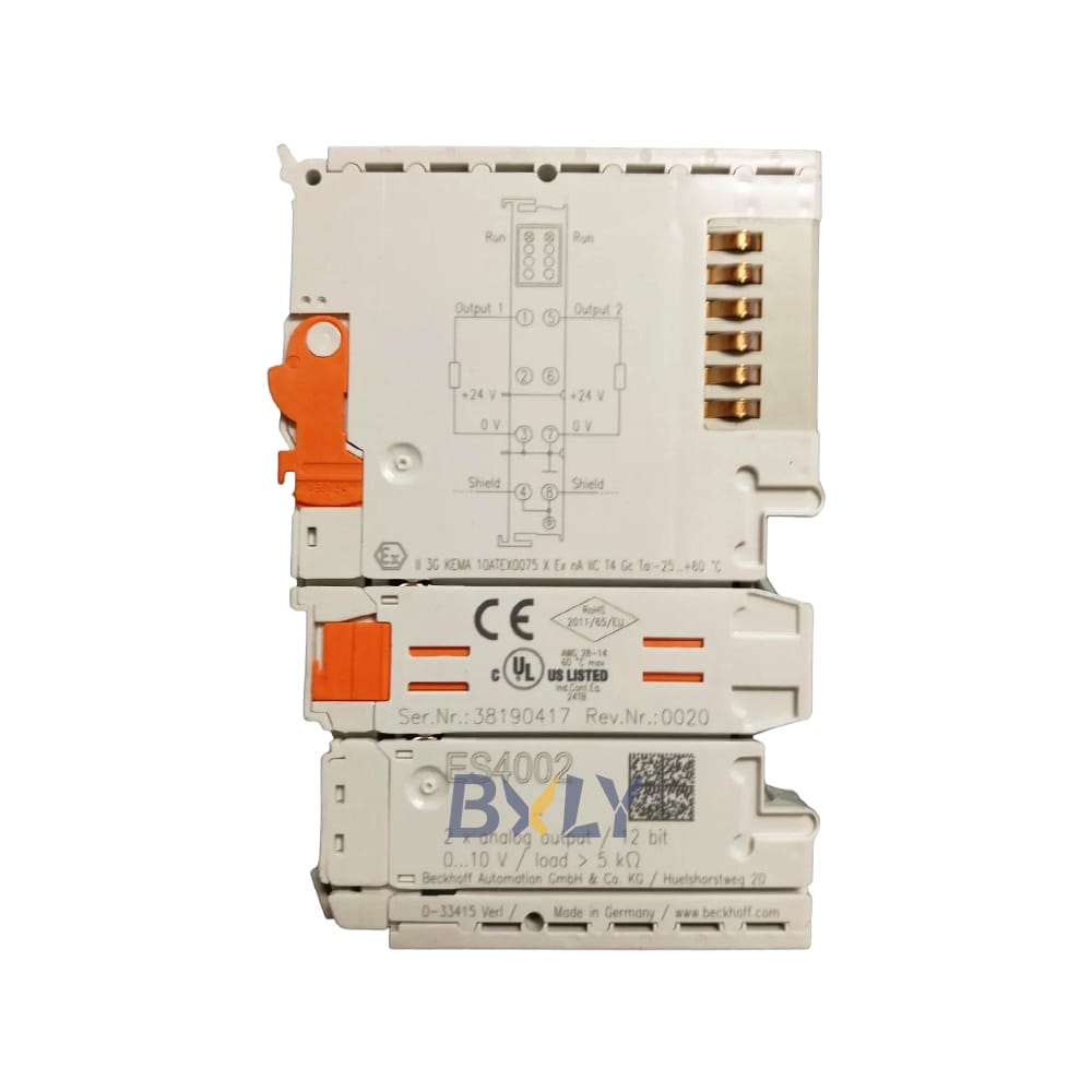 Beckhoff ES4022 EtherCAT Terminal, 2-Channel Analog Output Module